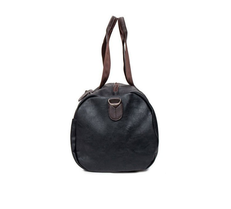 Leather leisure travel bag