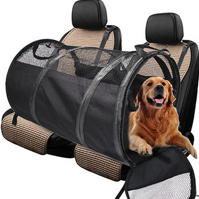 Breathable and waterproof medium and large dog tent for car