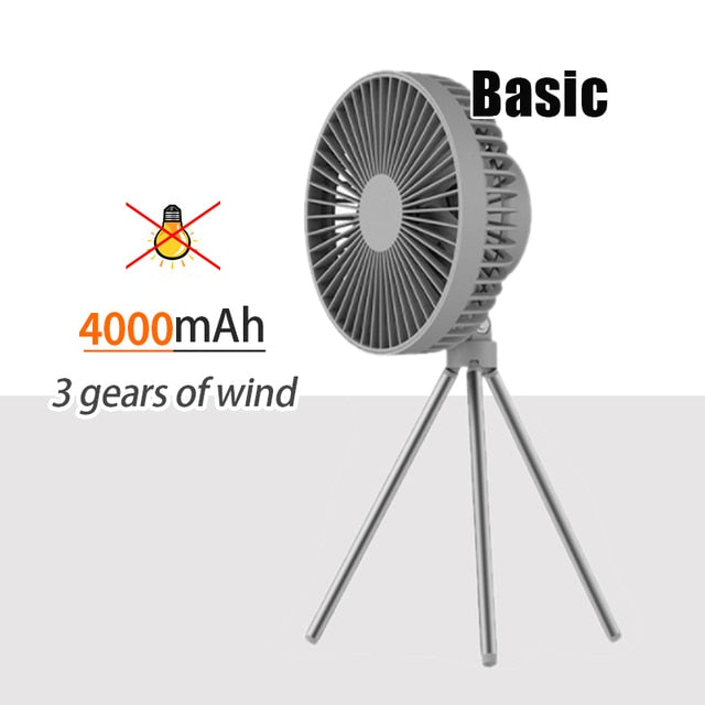 Foldable Tripod Portable Camping Fan