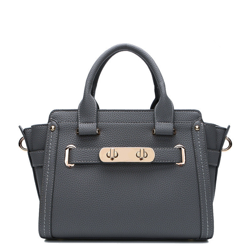 Genuine leather platinum bag