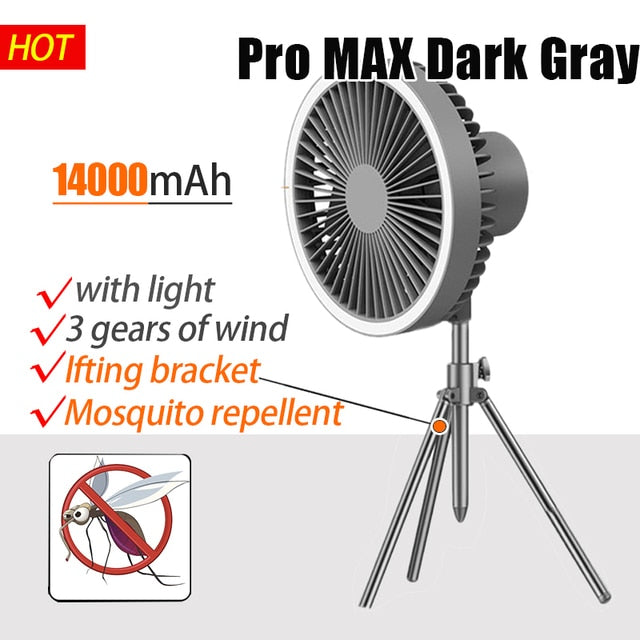 Foldable Tripod Portable Camping Fan