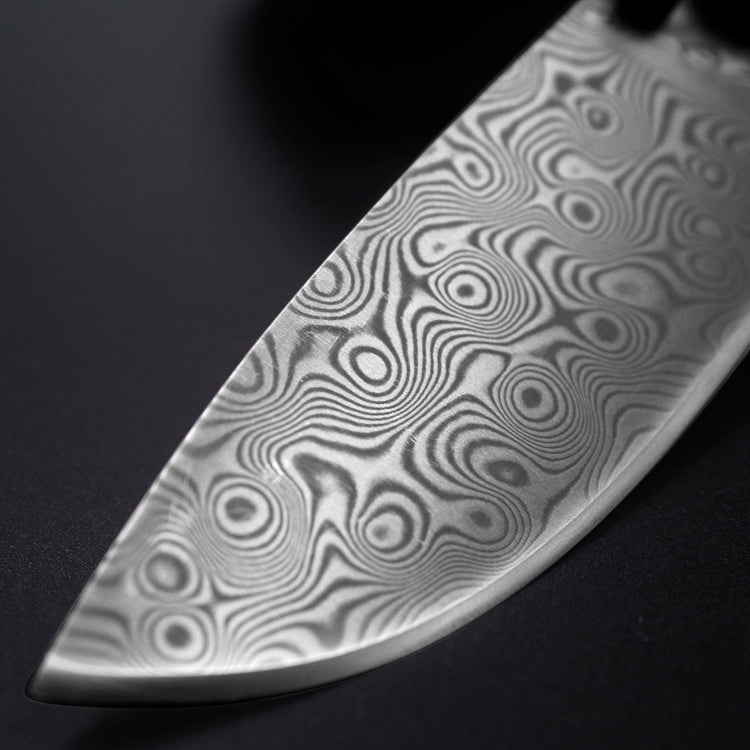 Damascus Powder Steel Folding Knife High Hardness