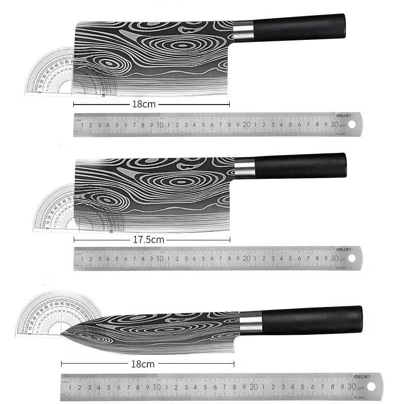 Household  Damascus Chop Bone Slicing Knife