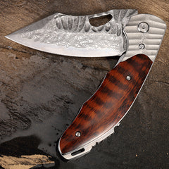 Damascus Steel Pocket Knife