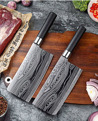 Household  Damascus Chop Bone Slicing Knife