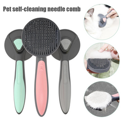 Easy To Clean Pet Comb & Brush